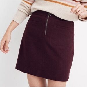 Madewell Fireside Mini Skirt